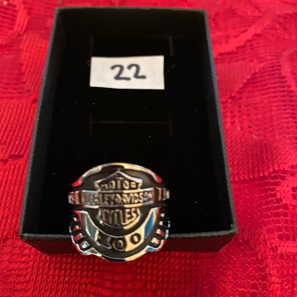 - 12 Styles Size 10 Harley Men’s Rings - Picture 5 of 13